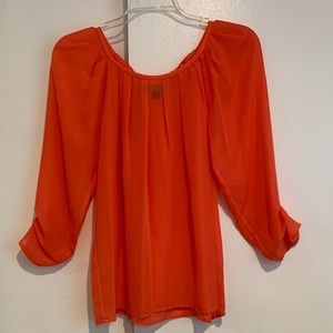 Cynthia Rowley pink blouse